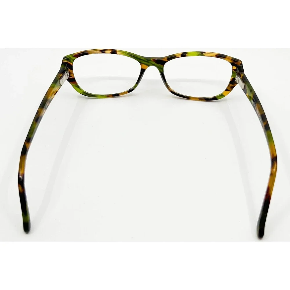Exces Eyeglasses Women Green Tortoise MOD 3118 Full Rim Frames 52-16-135